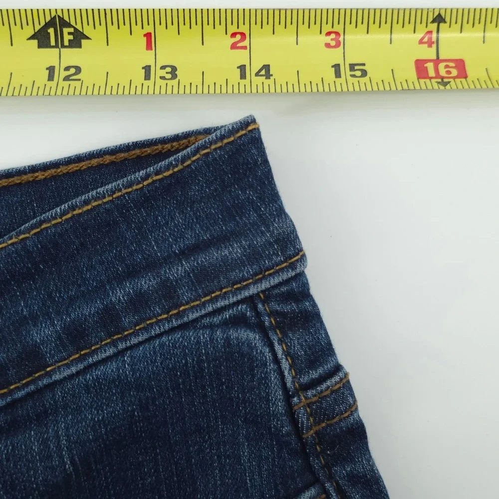 Levi's Womens‎ Jeans Perfectly Slimming Straight 512 10 Dark Wash Denim